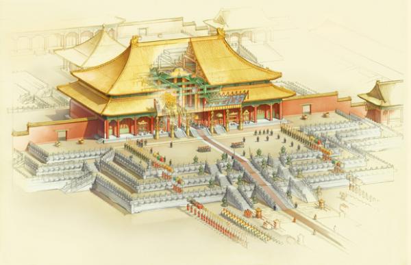 Khám phá kiến trúc 'ảo diệu' của Tử Cấm Thành (Kỳ 1): Những lát gạch vàng Khám phá kiến trúc 'ảo diệu' của Tử Cấm Thành (Kỳ 1): Những lát gạch vàng