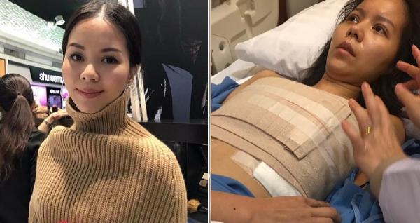 Ngôi sao nhạc Pop Thái Lan đệ đơn kiện bệnh viện Hàn vì suýt chết sau ca phẫu thuật nâng ngực Ngôi sao nhạc Pop Thái Lan đệ đơn kiện bệnh viện Hàn vì suýt chết sau ca phẫu thuật nâng ngực