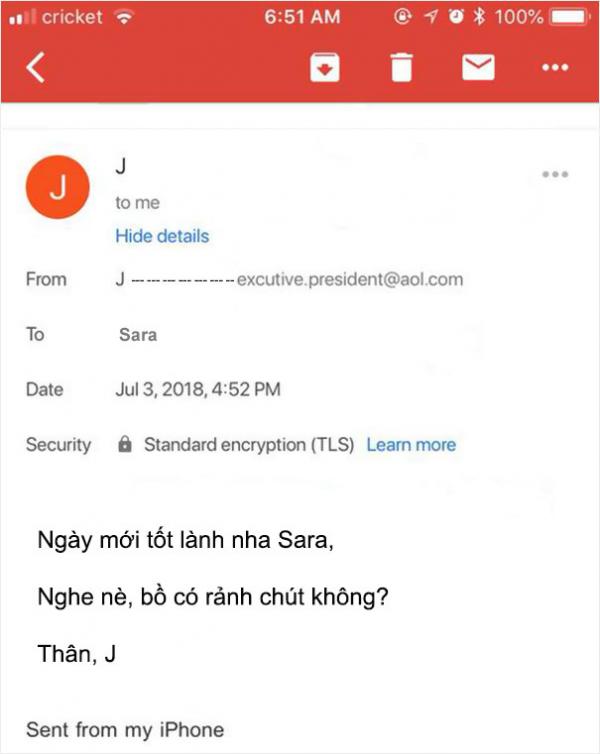 Bà chị bá đạo dành hẳn 3 ngày để nhắn tin trêu kẻ lừa đảo và cái kết cười ra nước mắt Bà chị bá đạo dành hẳn 3 ngày để nhắn tin trêu kẻ lừa đảo và cái kết cười ra nước mắt