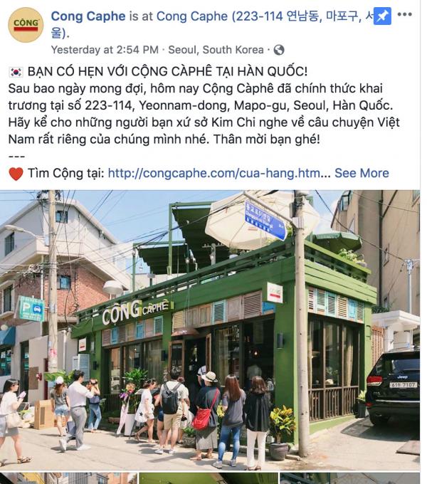 Người Việt hào hứng khi quán cà phê đậm chất Việt Nam xuất hiện trên đất Hàn Người Việt hào hứng khi quán cà phê đậm chất Việt Nam xuất hiện trên đất Hàn
