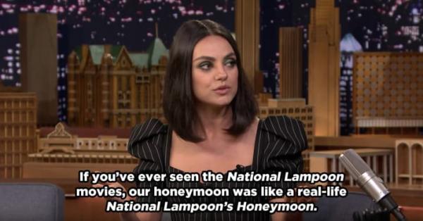 Tuần trăng mật của Mila Kunis và Ashton Kutcher: Đem cả bố mẹ chồng và con theo trên 1 chiếc xe RV Tuần trăng mật của Mila Kunis và Ashton Kutcher: Đem cả bố mẹ chồng và con theo trên 1 chiếc xe RV