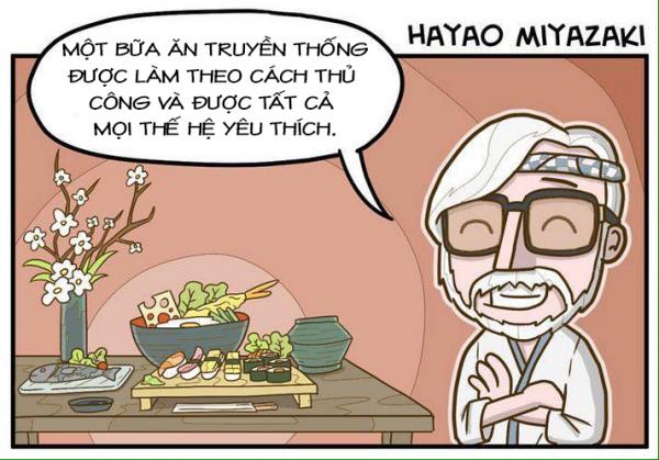 Thử dùng đồ ăn để miêu tả công thức làm phim trứ danh của các đạo diễn nổi tiếng Hollywood Thử dùng đồ ăn để miêu tả công thức làm phim trứ danh của các đạo diễn nổi tiếng Hollywood