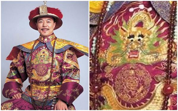 'Chết cười' với biểu cảm ngốc nghếch của những chú rồng trên long bào Hoàng đế 'Chết cười' với biểu cảm ngốc nghếch của những chú rồng trên long bào Hoàng đế