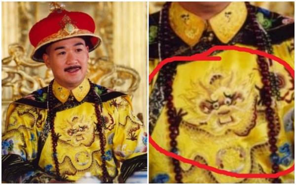'Chết cười' với biểu cảm ngốc nghếch của những chú rồng trên long bào Hoàng đế 'Chết cười' với biểu cảm ngốc nghếch của những chú rồng trên long bào Hoàng đế