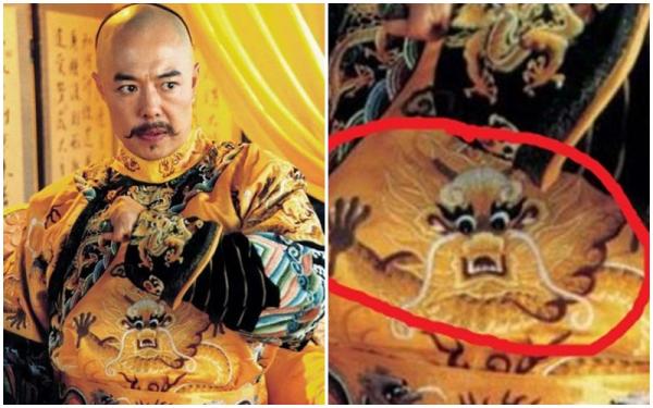 'Chết cười' với biểu cảm ngốc nghếch của những chú rồng trên long bào Hoàng đế 'Chết cười' với biểu cảm ngốc nghếch của những chú rồng trên long bào Hoàng đế