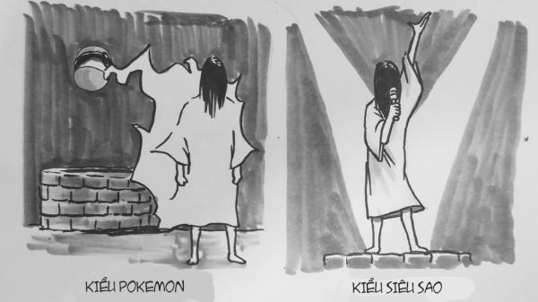 Chị ma Sadako có bao nhiêu style hiện hồn 'tạo nét' nhỉ? Chị ma Sadako có bao nhiêu style hiện hồn 'tạo nét' nhỉ?
