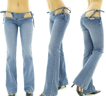 Quần lót jeans: Lại một minh chứng cho các nhà thiết kế 'vui thôi nhưng cứ thích vui quá'! Quần lót jeans: Lại một minh chứng cho các nhà thiết kế 'vui thôi nhưng cứ thích vui quá'!
