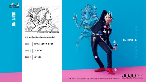 Các fan của 'JoJo Bizarre’s Adventure' cùng làm khảo sát để 'biến' JoJosapiens thành người thật Các fan của 'JoJo Bizarre’s Adventure' cùng làm khảo sát để 'biến' JoJosapiens thành người thật