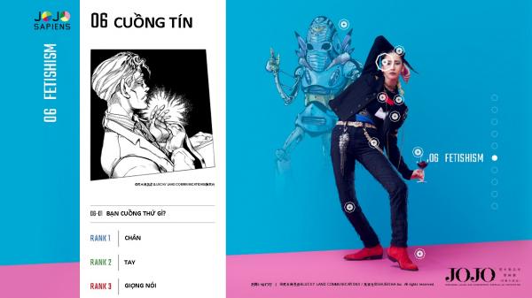 Các fan của 'JoJo Bizarre’s Adventure' cùng làm khảo sát để 'biến' JoJosapiens thành người thật Các fan của 'JoJo Bizarre’s Adventure' cùng làm khảo sát để 'biến' JoJosapiens thành người thật