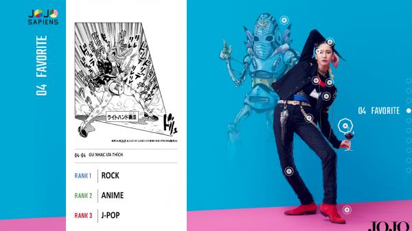 Các fan của 'JoJo Bizarre’s Adventure' cùng làm khảo sát để 'biến' JoJosapiens thành người thật Các fan của 'JoJo Bizarre’s Adventure' cùng làm khảo sát để 'biến' JoJosapiens thành người thật