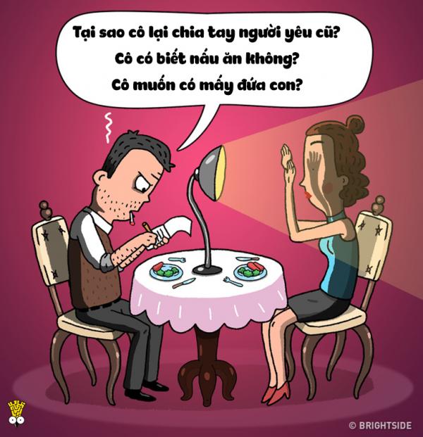 Những kiểu đàn ông trời ơi đất hỡi mà chị em gặp phải khi đi 'xem mắt' Những kiểu đàn ông trời ơi đất hỡi mà chị em gặp phải khi đi 'xem mắt'