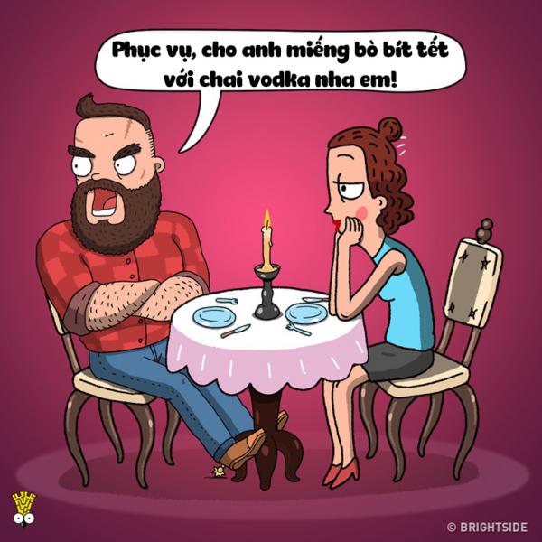 Những kiểu đàn ông trời ơi đất hỡi mà chị em gặp phải khi đi 'xem mắt' Những kiểu đàn ông trời ơi đất hỡi mà chị em gặp phải khi đi 'xem mắt'