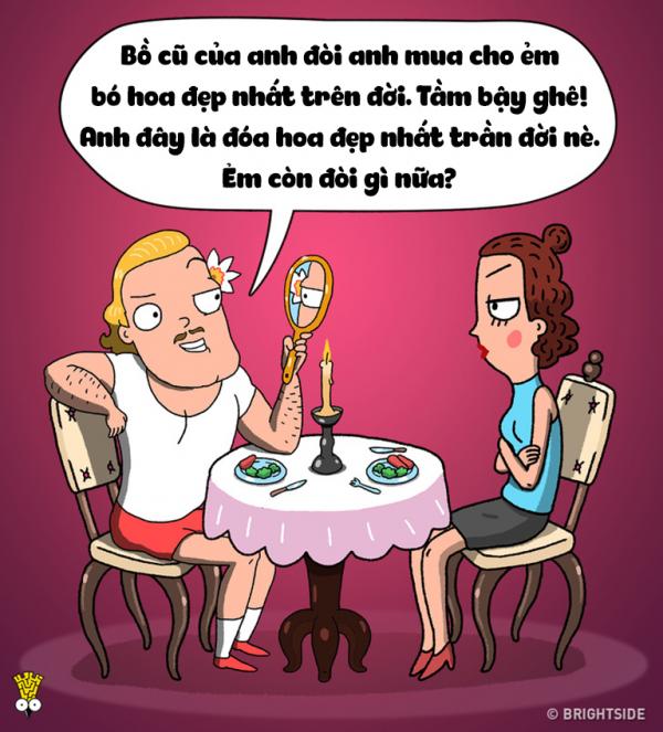 Những kiểu đàn ông trời ơi đất hỡi mà chị em gặp phải khi đi 'xem mắt' Những kiểu đàn ông trời ơi đất hỡi mà chị em gặp phải khi đi 'xem mắt'