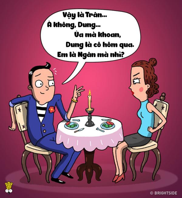 Những kiểu đàn ông trời ơi đất hỡi mà chị em gặp phải khi đi 'xem mắt' Những kiểu đàn ông trời ơi đất hỡi mà chị em gặp phải khi đi 'xem mắt'