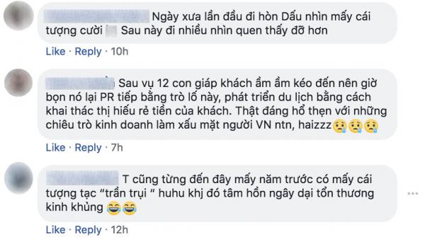 Tiếp tục cạn lời với những bức tượng điêu khắc 'mặn hơn muối' tại Hòn Dấu Tiếp tục cạn lời với những bức tượng điêu khắc 'mặn hơn muối' tại Hòn Dấu