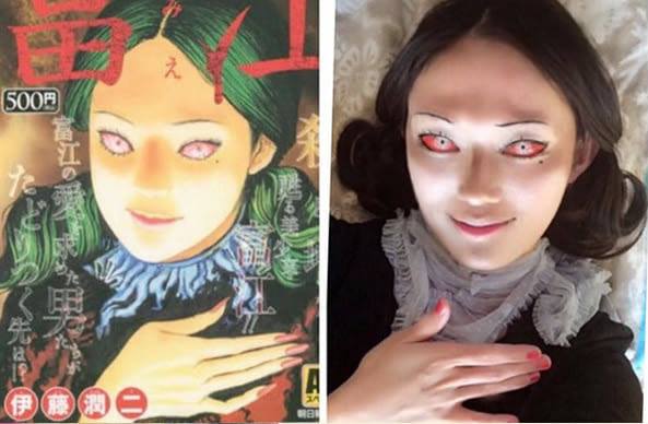 Nữ cosplayer có ‘ngàn khuôn mặt’, chỉ thích hóa trang thành nhân vật trong manga của 'bậc thầy kinh dị' Junji Ito Nữ cosplayer có ‘ngàn khuôn mặt’, chỉ thích hóa trang thành nhân vật trong manga của 'bậc thầy kinh dị' Junji Ito