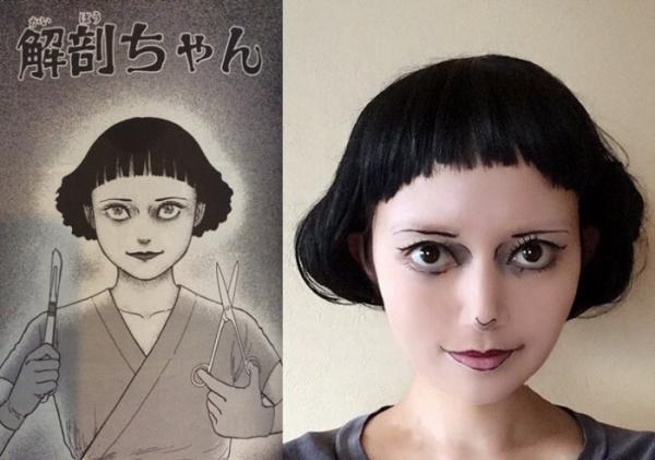 Nữ cosplayer có ‘ngàn khuôn mặt’, chỉ thích hóa trang thành nhân vật trong manga của 'bậc thầy kinh dị' Junji Ito Nữ cosplayer có ‘ngàn khuôn mặt’, chỉ thích hóa trang thành nhân vật trong manga của 'bậc thầy kinh dị' Junji Ito