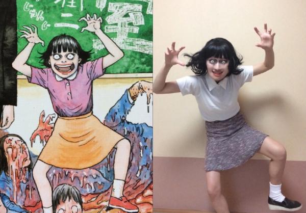 Nữ cosplayer có ‘ngàn khuôn mặt’, chỉ thích hóa trang thành nhân vật trong manga của 'bậc thầy kinh dị' Junji Ito Nữ cosplayer có ‘ngàn khuôn mặt’, chỉ thích hóa trang thành nhân vật trong manga của 'bậc thầy kinh dị' Junji Ito