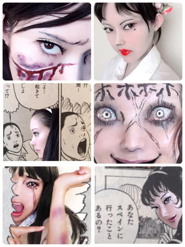 Nữ cosplayer có ‘ngàn khuôn mặt’, chỉ thích hóa trang thành nhân vật trong manga của 'bậc thầy kinh dị' Junji Ito Nữ cosplayer có ‘ngàn khuôn mặt’, chỉ thích hóa trang thành nhân vật trong manga của 'bậc thầy kinh dị' Junji Ito