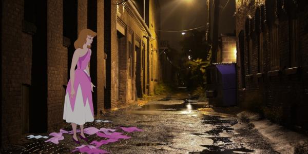 Bộ tranh cuộc sống đen tối và bi thảm của các nhân vật Disney khi 'xuyên không' về thời hiện đại Bộ tranh cuộc sống đen tối và bi thảm của các nhân vật Disney khi 'xuyên không' về thời hiện đại