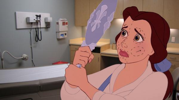 Bộ tranh cuộc sống đen tối và bi thảm của các nhân vật Disney khi 'xuyên không' về thời hiện đại Bộ tranh cuộc sống đen tối và bi thảm của các nhân vật Disney khi 'xuyên không' về thời hiện đại