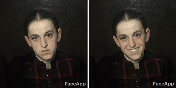 Thương nhân vật trong tranh rầu rĩ mấy thế kỉ, chàng du khách hào sảng dùng Face App để 'xả stress' cho họ Thương nhân vật trong tranh rầu rĩ mấy thế kỉ, chàng du khách hào sảng dùng Face App để 'xả stress' cho họ