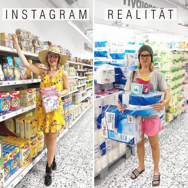 Bộ ảnh hài hước 'vạch trần' thói sống ảo của hội chị em trên Instagram Bộ ảnh hài hước 'vạch trần' thói sống ảo của hội chị em trên Instagram