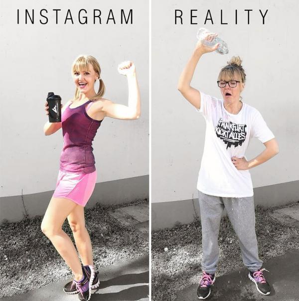 Bộ ảnh hài hước 'vạch trần' thói sống ảo của hội chị em trên Instagram Bộ ảnh hài hước 'vạch trần' thói sống ảo của hội chị em trên Instagram
