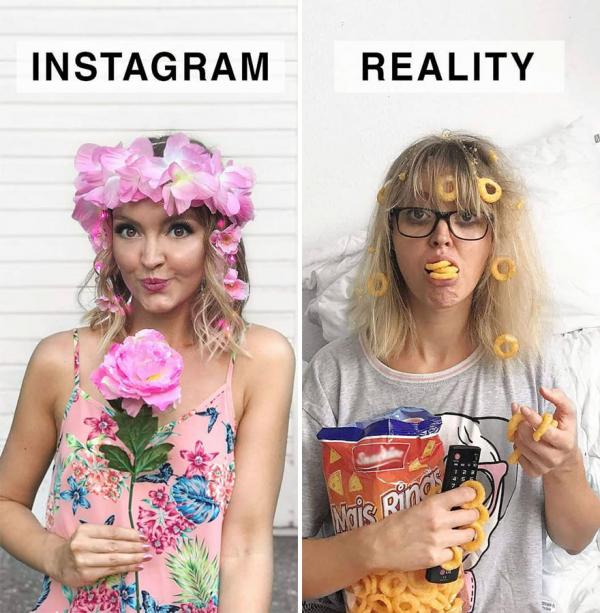Bộ ảnh hài hước 'vạch trần' thói sống ảo của hội chị em trên Instagram Bộ ảnh hài hước 'vạch trần' thói sống ảo của hội chị em trên Instagram