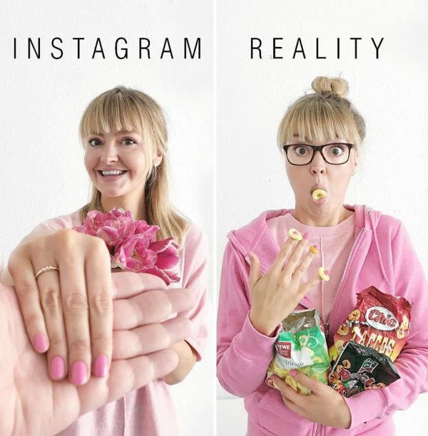 Bộ ảnh hài hước 'vạch trần' thói sống ảo của hội chị em trên Instagram Bộ ảnh hài hước 'vạch trần' thói sống ảo của hội chị em trên Instagram