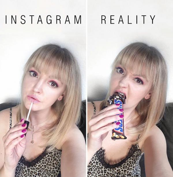 Bộ ảnh hài hước 'vạch trần' thói sống ảo của hội chị em trên Instagram Bộ ảnh hài hước 'vạch trần' thói sống ảo của hội chị em trên Instagram