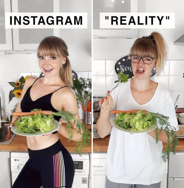Bộ ảnh hài hước 'vạch trần' thói sống ảo của hội chị em trên Instagram Bộ ảnh hài hước 'vạch trần' thói sống ảo của hội chị em trên Instagram