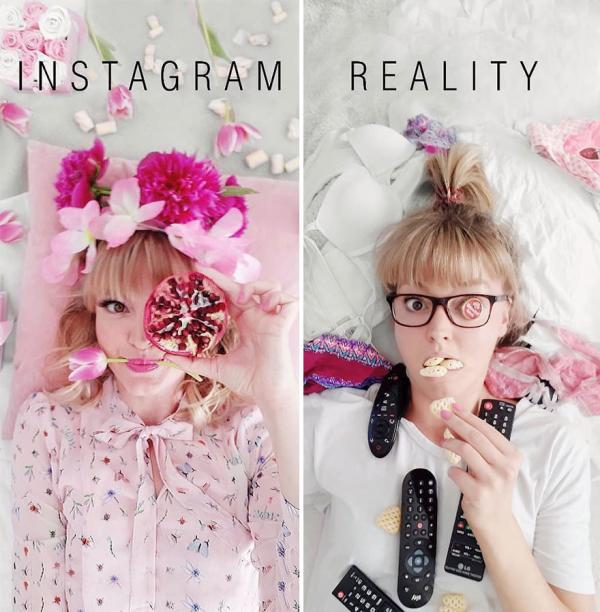 Bộ ảnh hài hước 'vạch trần' thói sống ảo của hội chị em trên Instagram Bộ ảnh hài hước 'vạch trần' thói sống ảo của hội chị em trên Instagram