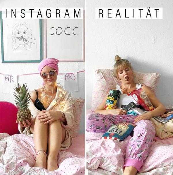 Bộ ảnh hài hước 'vạch trần' thói sống ảo của hội chị em trên Instagram Bộ ảnh hài hước 'vạch trần' thói sống ảo của hội chị em trên Instagram