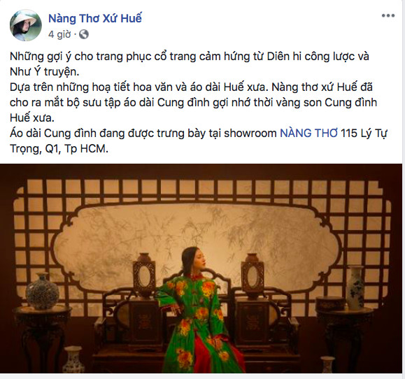 'Nàng Thơ Xứ Huế' nhưng lại khoác lên mình toàn trang phục ăn theo 'Diên Hi Công Lược', 'Như Ý Truyện'? 'Nàng Thơ Xứ Huế' nhưng lại khoác lên mình toàn trang phục ăn theo 'Diên Hi Công Lược', 'Như Ý Truyện'?
