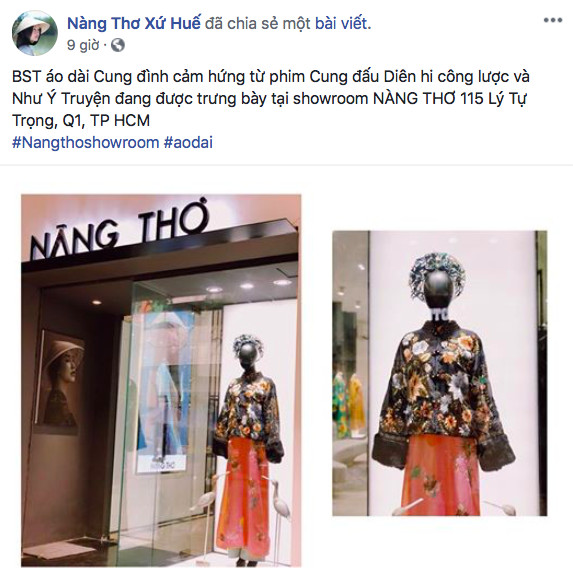 'Nàng Thơ Xứ Huế' nhưng lại khoác lên mình toàn trang phục ăn theo 'Diên Hi Công Lược', 'Như Ý Truyện'? 'Nàng Thơ Xứ Huế' nhưng lại khoác lên mình toàn trang phục ăn theo 'Diên Hi Công Lược', 'Như Ý Truyện'?