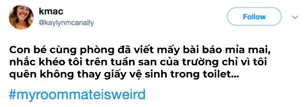 22 câu chuyện oái ăm về nhân vật mang tên 'bạn cùng phòng' 22 câu chuyện oái ăm về nhân vật mang tên 'bạn cùng phòng'