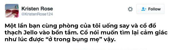 22 câu chuyện oái ăm về nhân vật mang tên 'bạn cùng phòng' 22 câu chuyện oái ăm về nhân vật mang tên 'bạn cùng phòng'