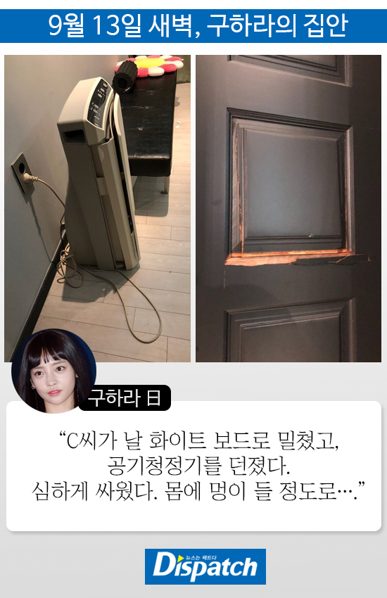 Lộ ảnh Goo Hara bầm tím khắp người, bị bạn trai hành hung đến mức 'xuất huyết tử cung' Lộ ảnh Goo Hara bầm tím khắp người, bị bạn trai hành hung đến mức 'xuất huyết tử cung'