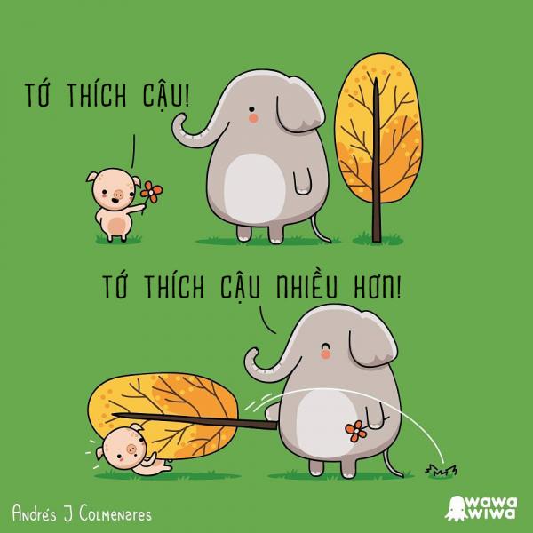 Bộ tranh: Thử nhìn khác đi và bạn sẽ thấy thế giới đáng yêu trong cả những điều bé nhỏ nhất Bộ tranh: Thử nhìn khác đi và bạn sẽ thấy thế giới đáng yêu trong cả những điều bé nhỏ nhất