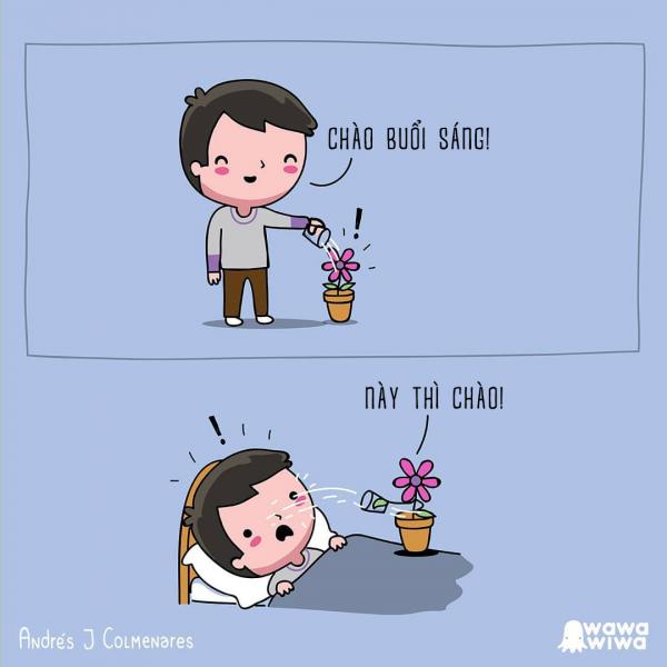 Bộ tranh: Thử nhìn khác đi và bạn sẽ thấy thế giới đáng yêu trong cả những điều bé nhỏ nhất Bộ tranh: Thử nhìn khác đi và bạn sẽ thấy thế giới đáng yêu trong cả những điều bé nhỏ nhất