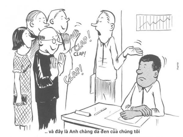 Truyện tranh dựa trên sự thật về người da đen duy nhất làm việc trong văn phòng da trắng thập niên 60 Truyện tranh dựa trên sự thật về người da đen duy nhất làm việc trong văn phòng da trắng thập niên 60