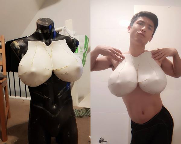 Bí quyết vừa hài vừa độc để cosplayer nam có thể hóa thân thành nhân vật nữ 'mông to ngực bự' Bí quyết vừa hài vừa độc để cosplayer nam có thể hóa thân thành nhân vật nữ 'mông to ngực bự'