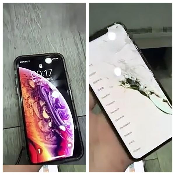 'Lòng đau như cắt' khi thấy thanh niên lỡ tay đánh rơi chiếc iPhone XS Max mới coong 'Lòng đau như cắt' khi thấy thanh niên lỡ tay đánh rơi chiếc iPhone XS Max mới coong