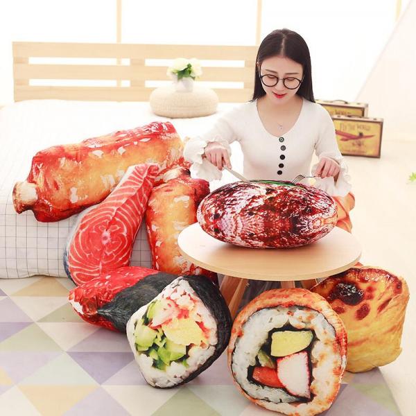 Bỗng đói cồn cào khi nhìn những chiếc gối mô phỏng đồ ăn vô cùng 'ngon mắt' Bỗng đói cồn cào khi nhìn những chiếc gối mô phỏng đồ ăn vô cùng 'ngon mắt'