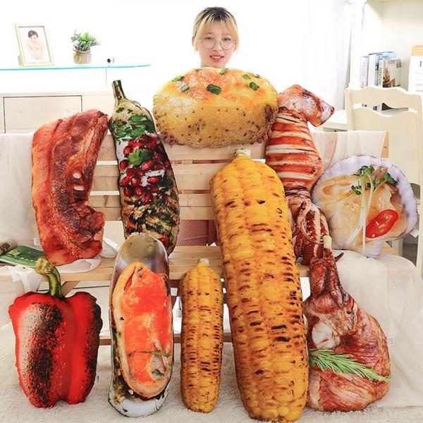 Bỗng đói cồn cào khi nhìn những chiếc gối mô phỏng đồ ăn vô cùng 'ngon mắt' Bỗng đói cồn cào khi nhìn những chiếc gối mô phỏng đồ ăn vô cùng 'ngon mắt'