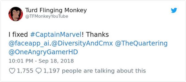 Bị thắc mắc sao không cười trong trailer mới, Captain Marvel 'bắt' các siêu anh hùng khác phải cười theo Bị thắc mắc sao không cười trong trailer mới, Captain Marvel 'bắt' các siêu anh hùng khác phải cười theo