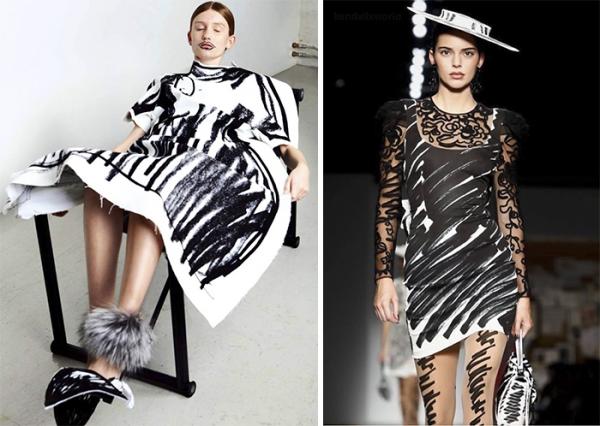 Vừa ra mắt đã vướng lùm xùm, nhà thiết kế trẻ tố Moschino 'nhái' bộ sưu tập của mình Vừa ra mắt đã vướng lùm xùm, nhà thiết kế trẻ tố Moschino 'nhái' bộ sưu tập của mình