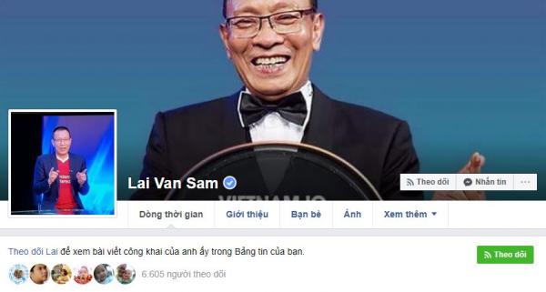 Nhà báo Lại Văn Sâm đã có tài khoản 'chính chủ' trên Facebook Nhà báo Lại Văn Sâm đã có tài khoản 'chính chủ' trên Facebook