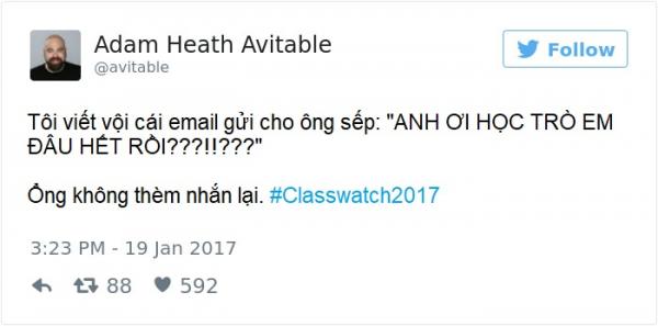 Học sinh đồng loạt trốn học, thầy giáo làm hẳn series dài kỳ trên Twitter tường thuật lại diễn biến vụ việc Học sinh đồng loạt trốn học, thầy giáo làm hẳn series dài kỳ trên Twitter tường thuật lại diễn biến vụ việc